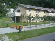 Eit hus med innkjøring