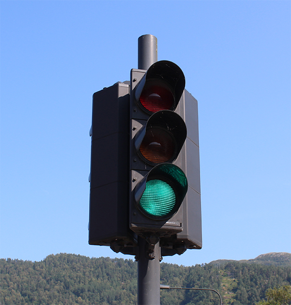 Bilde av trafikklys