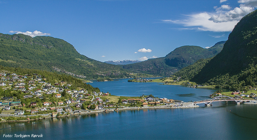 utsikt Sogndal
