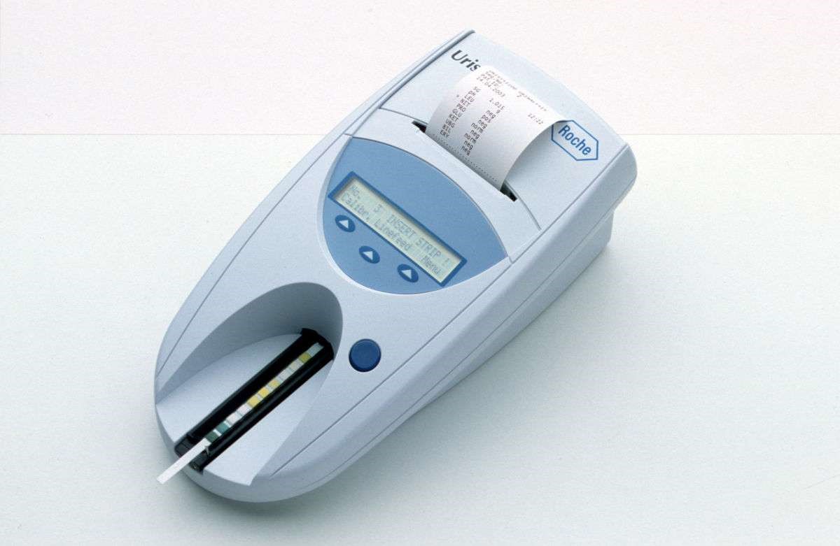 skrivar for utskriving og merking av laboratorietestar