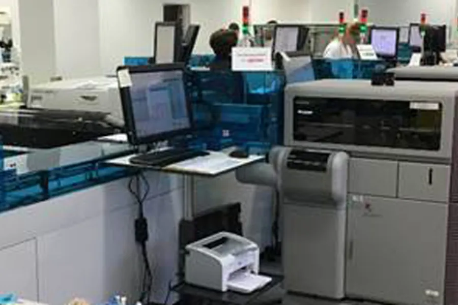 Laboratoriet ved Sykehuset Østfold.