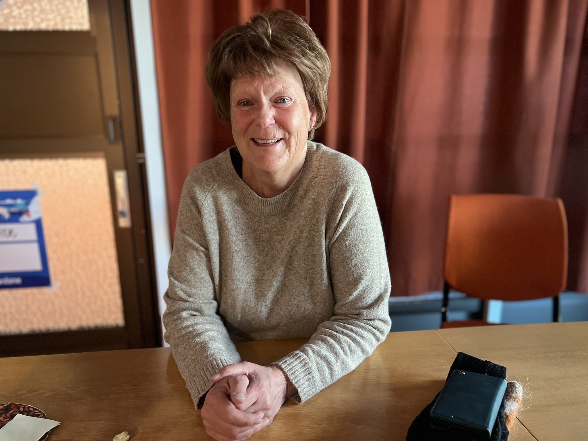 Portrettbilde av frivillige Berit Grue