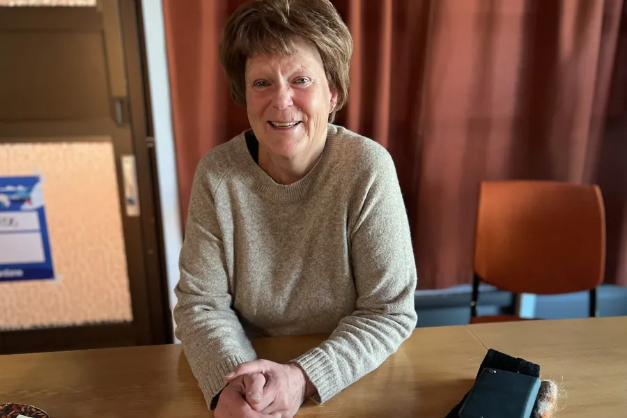 Portrettbilde av frivillige Berit Grue